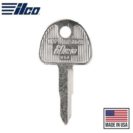 Ilco SUZ11 / X87 Suzuki Motorcycles Key Blank ILCO-SUZ11